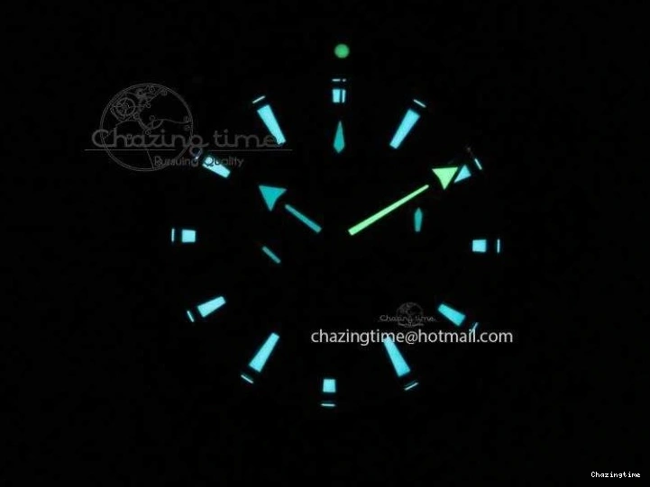 0517 Sophisticated Planet Ocean Master Chronometer Chrono SS OM 1:1 Best Edition Orange On SS Bracelet A 8156
